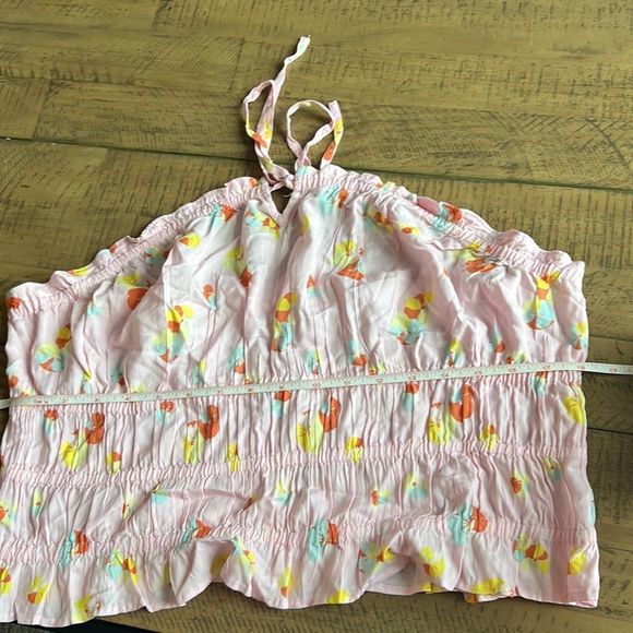 ⭐️3/$30⭐️BP Women BNWOT PINK floral tube top - Picture 5 of 9